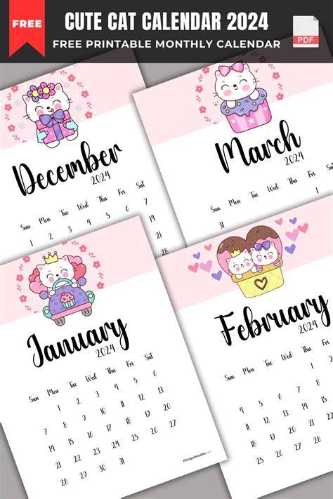 hermitage cartoon cat calendar