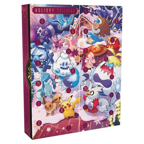 pokemon holiday calendar