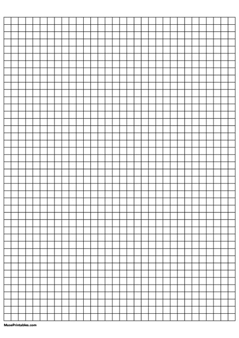 Printable 1 4 Inch Graph Paper