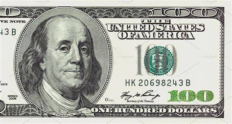 Printable 100 Bill