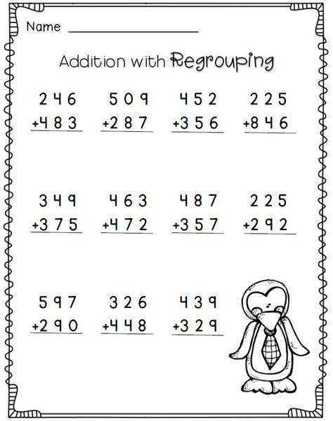 Printable 2nd Grade Math Worksheets
