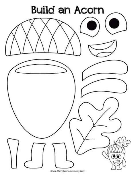 Printable Acorn Craft