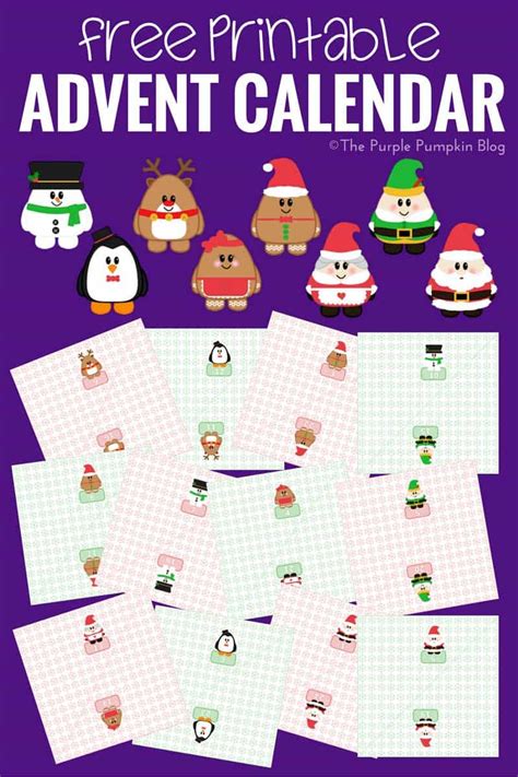 Printable Advent Calendar Free