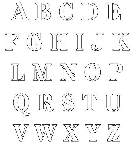 Printable Alphabet Letters To Cut Out