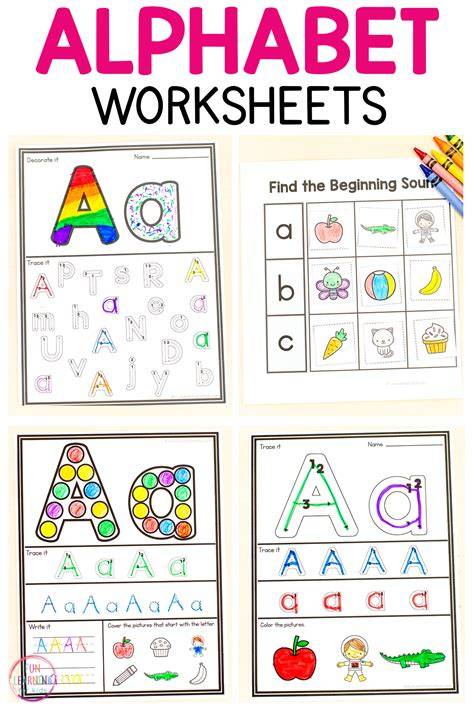 Printable Alphabet Pages For Preschoolers