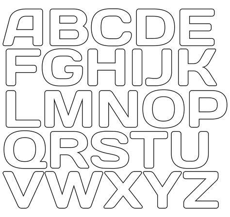 Printable Alphabet Templates