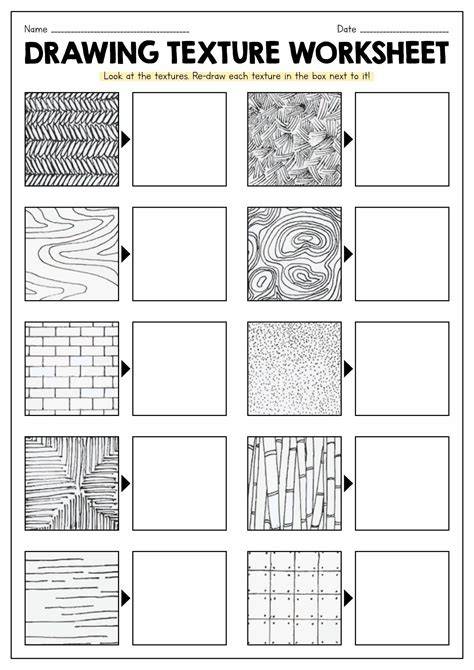 Printable Art Worksheets