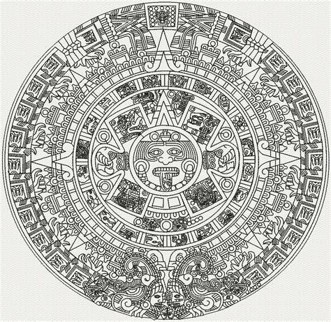 Printable Aztec Calendar