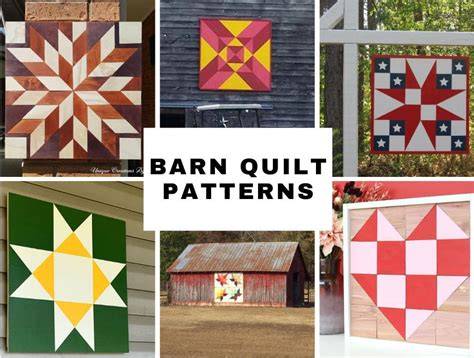 Printable Barn Quilt Patterns