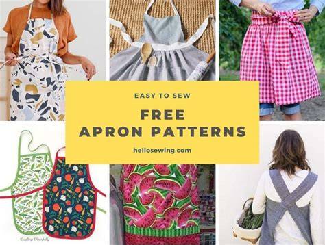 Printable Basic Apron Patterns