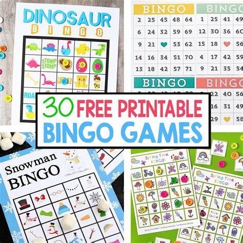 Printable Bingo Games