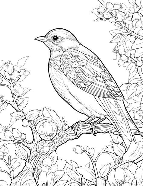 Printable Bird Pictures To Color