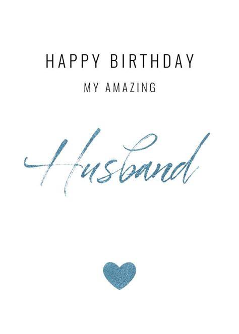 Printable Birthday Cards For Husband Free