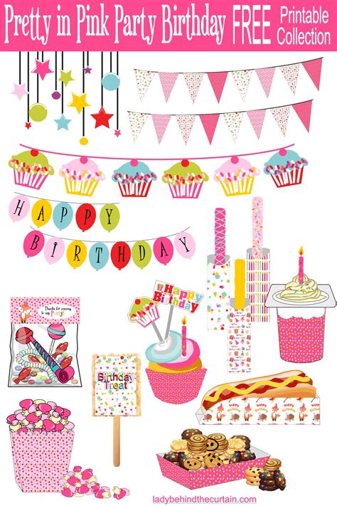 Printable Birthday Decorations