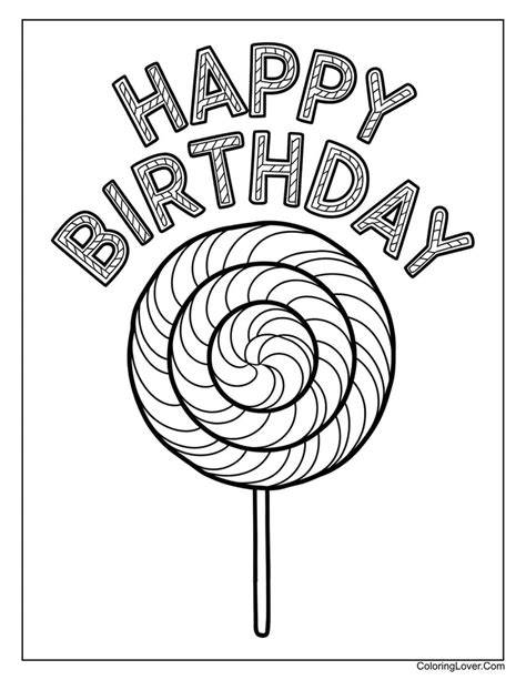 Printable Birthday Pictures To Color
