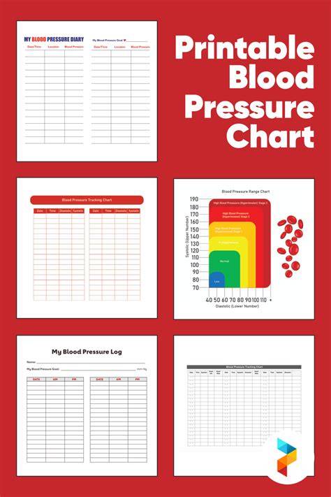Printable Blood Pressure Chart Free
