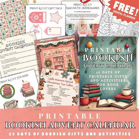 bookish advent calendar