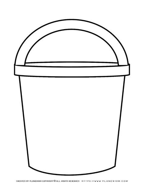 Printable Bucket Template