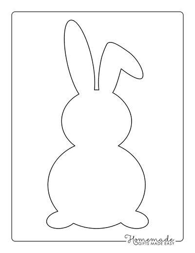 Printable Bunny Template Pdf