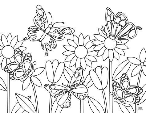 Printable Butterfly Coloring Page