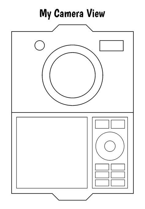 Printable Camera Template