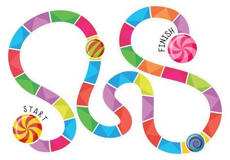 Printable Candyland Board Game