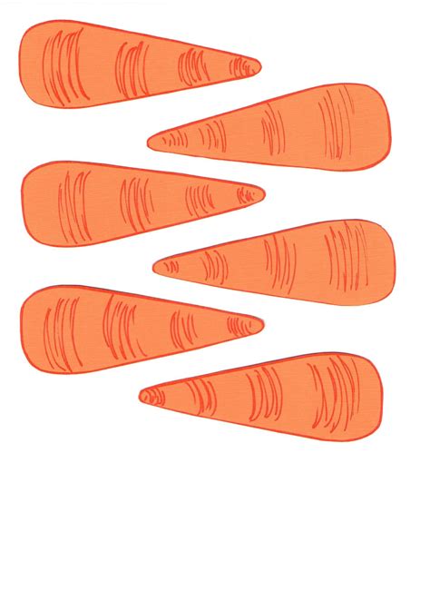 Printable Carrot Nose