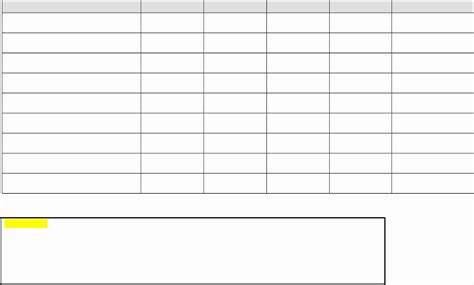Printable Chart Template