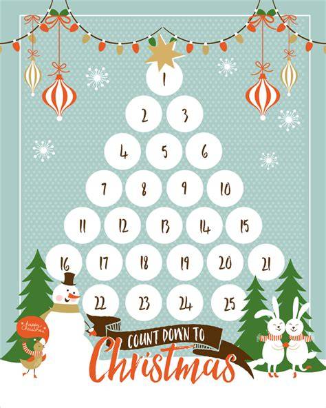 christmas countdown calendar