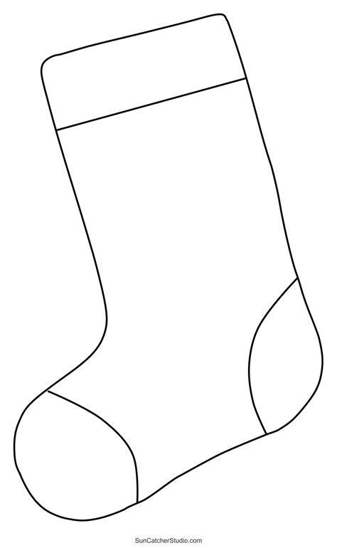 Printable Christmas Stocking Pattern Pdf