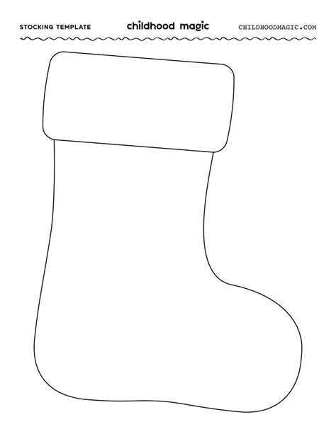 Printable Christmas Stocking