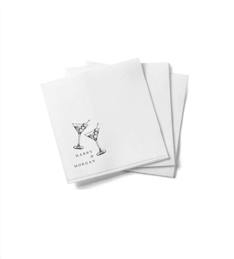 Printable Cocktail Napkins