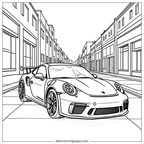 Printable Coloring Cars