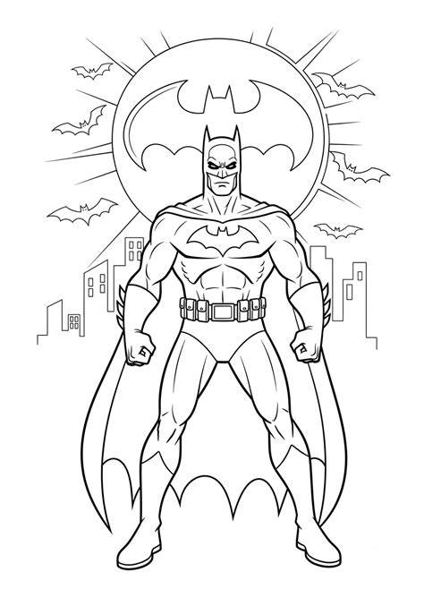 Printable Coloring Pages Batman