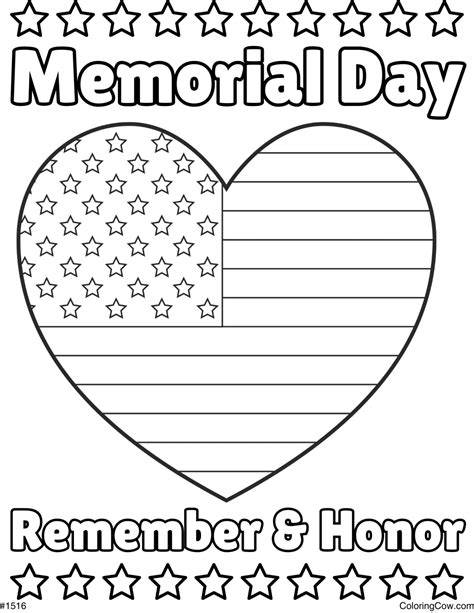 Printable Coloring Pages Memorial Day