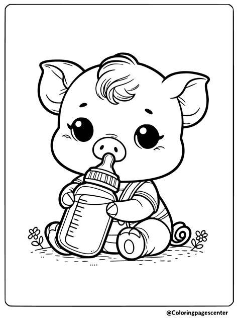 Printable Coloring Pages Pigs
