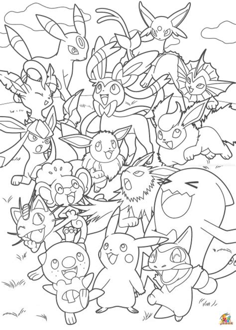 Printable Coloring Pictures Of Pokemon