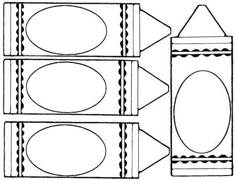 Printable Crayon Pattern