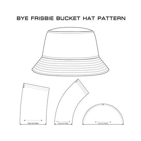 Printable Diy Bucket Hat Pattern