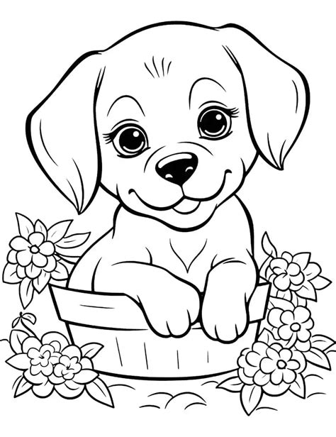 Printable Dog Coloring Sheets