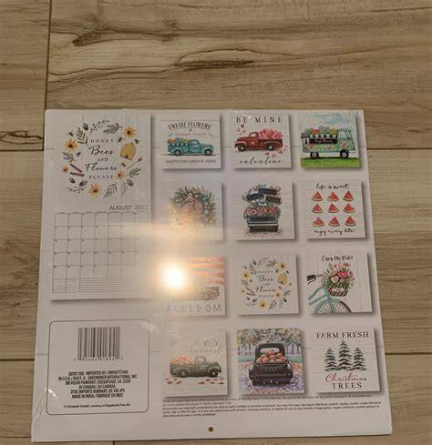 dollar tree calendar