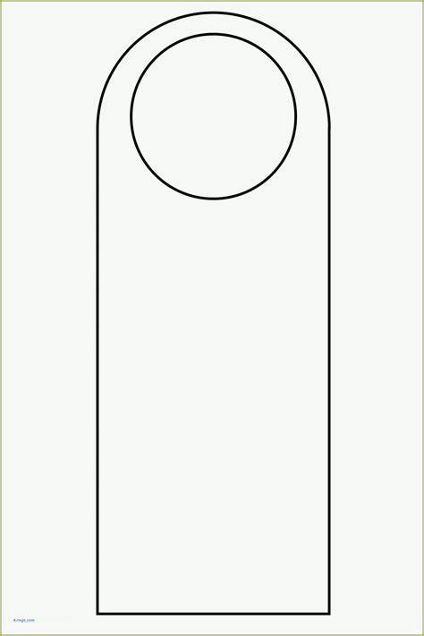 Printable Door Hanger