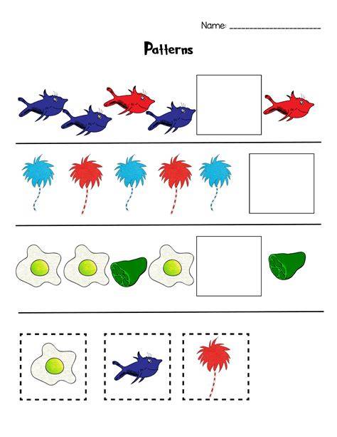 Printable Dr Seuss Activities