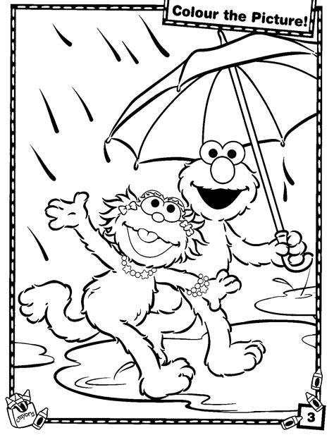 Printable Elmo Coloring Pages