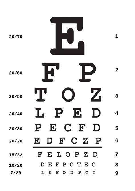 Printable Eye Chart