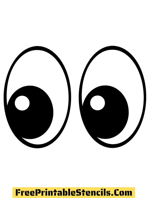 Printable Eyes Template