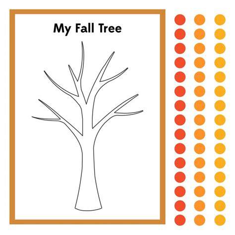 Printable Fall Tree Craft