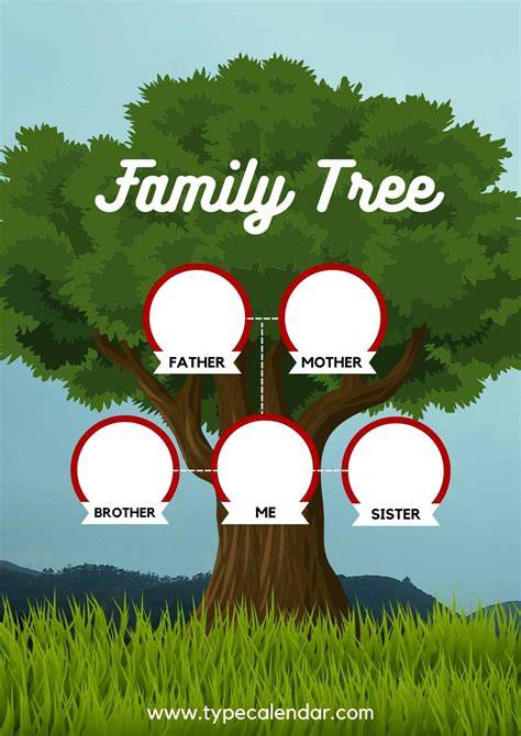 Printable Family Tree Templates