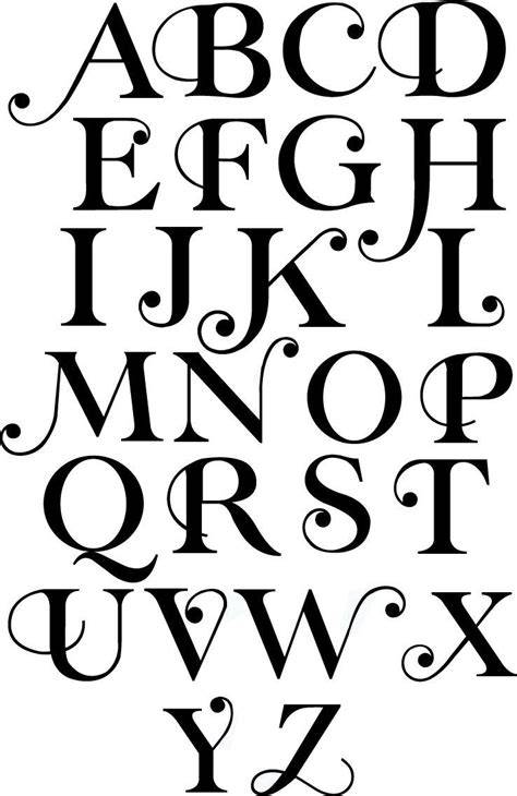 Printable Fancy Letters Ofthe Alphabet
