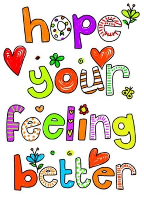 Printable Feel Better Card